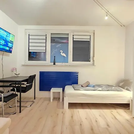 Wohnreich Mitte - 3b - 2-zimmerwohnung Pansiyon Blaustein